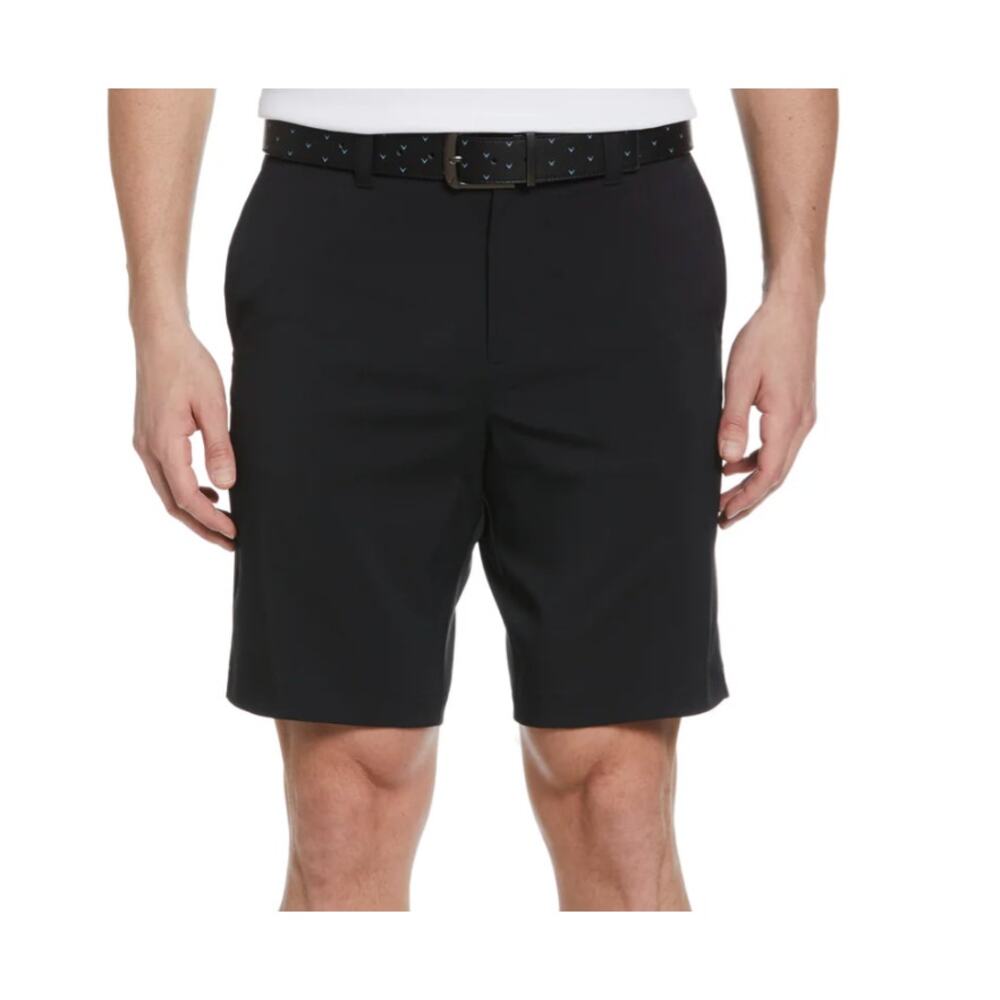 Callaway Golf Shorts Size 36 Black 9" Opti-Stretch Active Waistband NWT